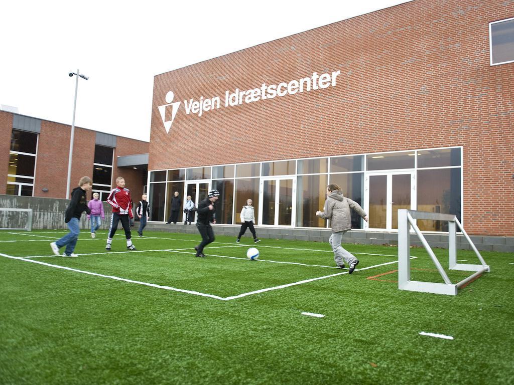 Sportsby Vejen - Danhostel, Huse Og Lejligheder Buitenkant foto